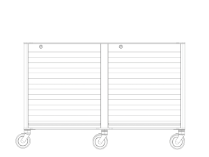 ZARGES supply cart SKU 46258