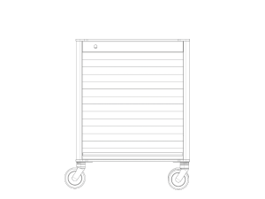 ZARGES supply cart SKU 46259