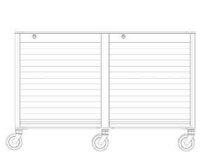 ZARGES supply cart SKU 46260