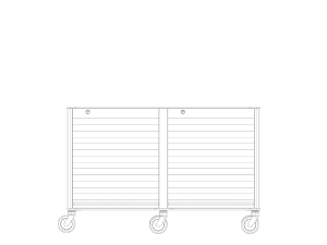 ZARGES supply cart SKU 46428
