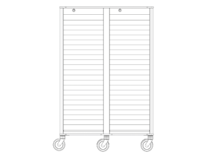ZARGES supply cart SKU 46433