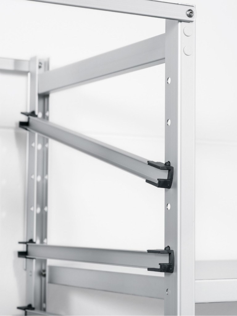 Aluminum Modular Shelving